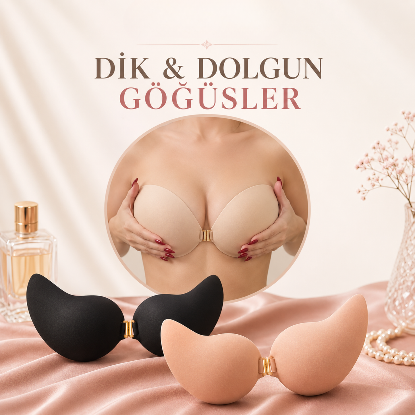 Velyora® Push-Up Yapışkanlı Sütyen
